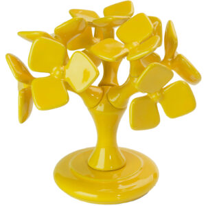 Alberello medio giallo, foglia nova
